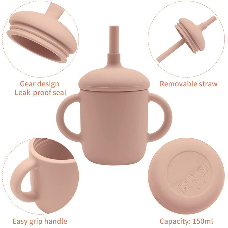 Silicone Baby Sippy Cup