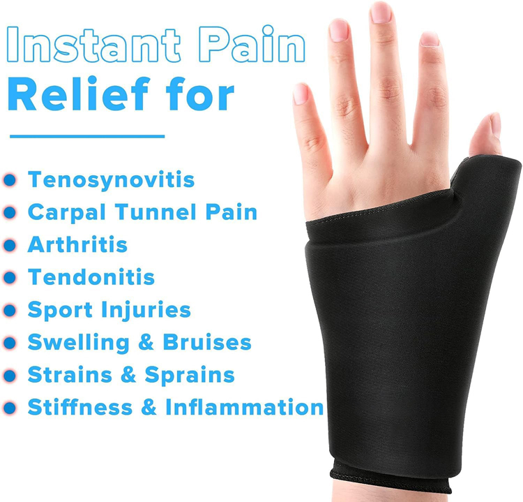 Thumb Wrist Ice Pack Wrap