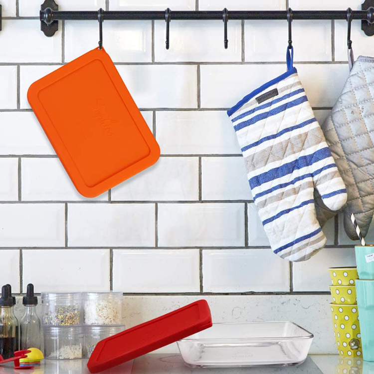 Glass Bowls Storage Cover Lids