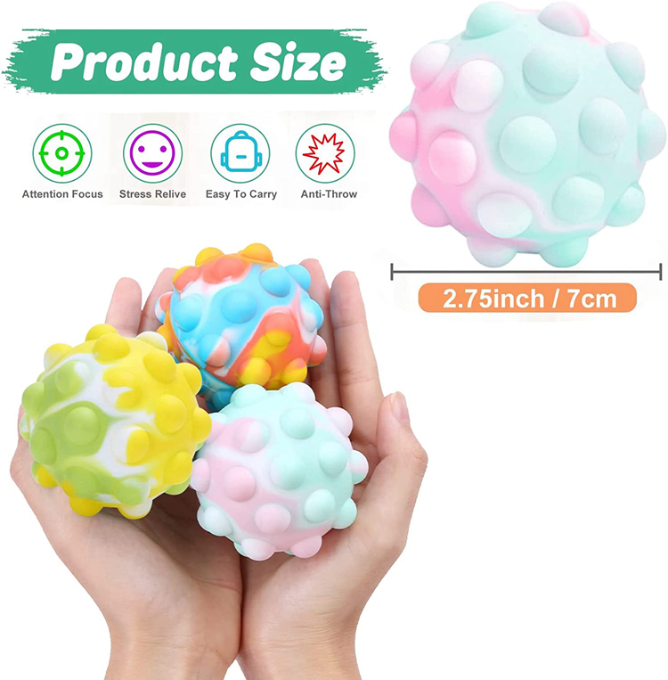 Silicone Kids Sensory Stress Balls
