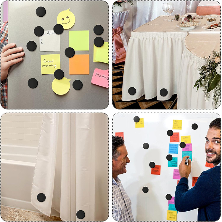 Silicone Wrapped Shower Liner Magnets