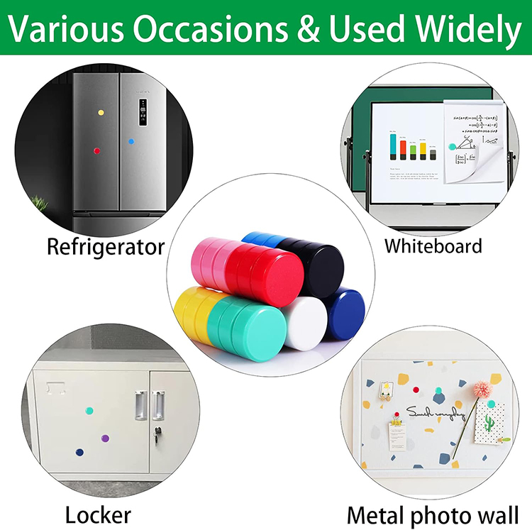 Silicone Wrapped Shower Liner Magnets